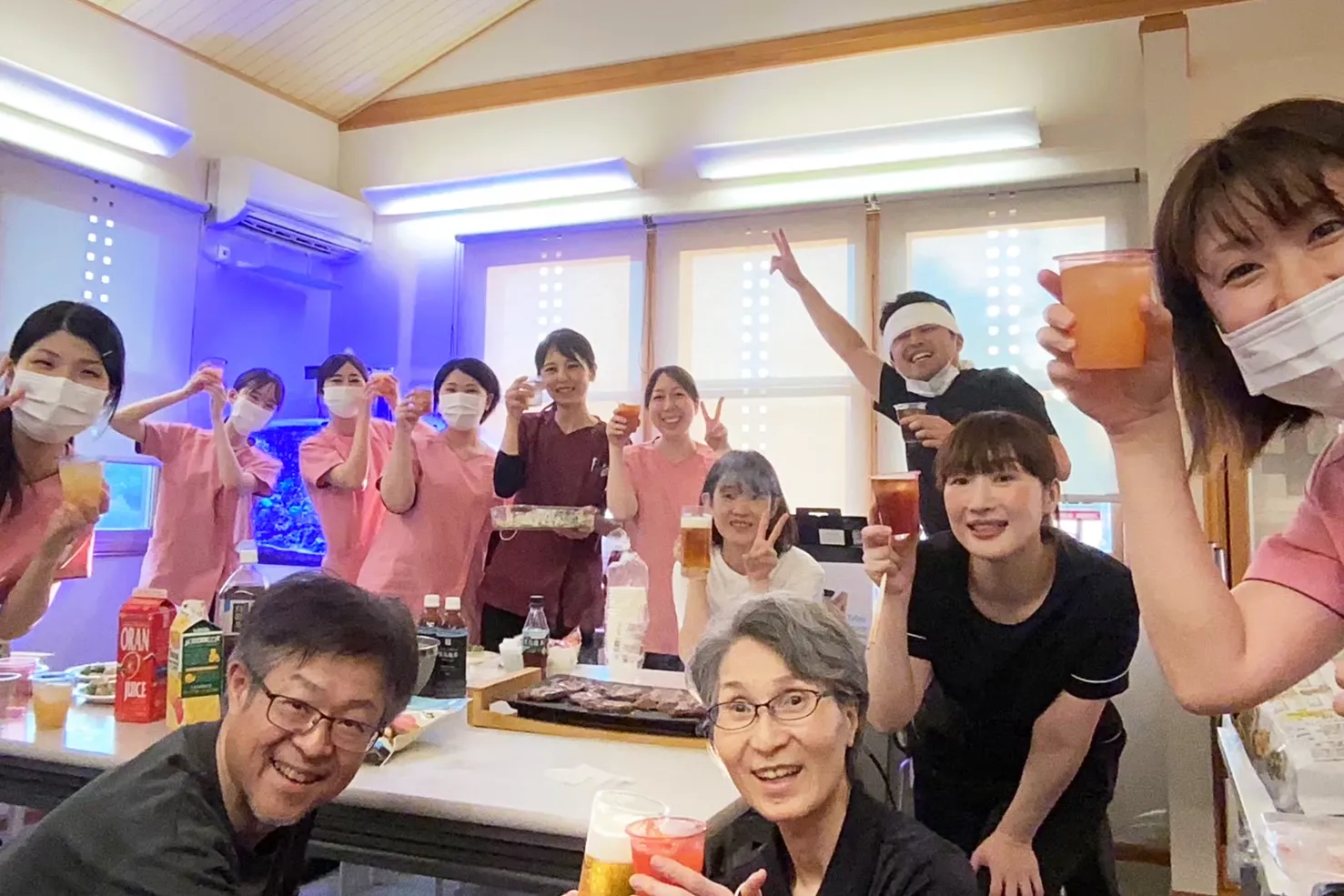 院外研修や芋煮会などいろいろなイベント